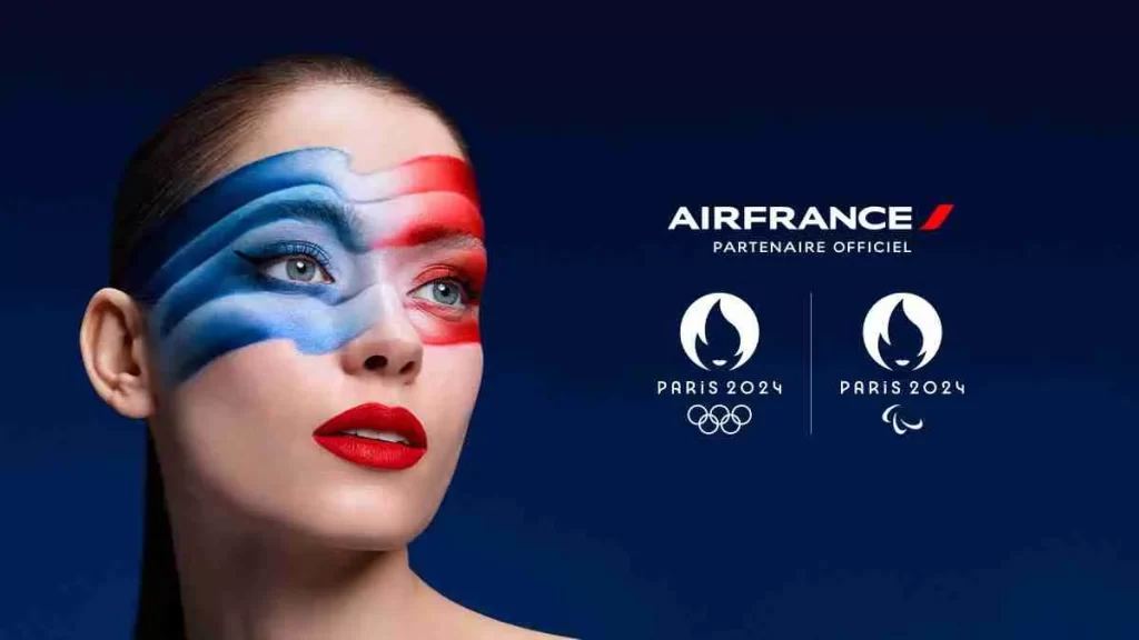 کمپین air france المپیک